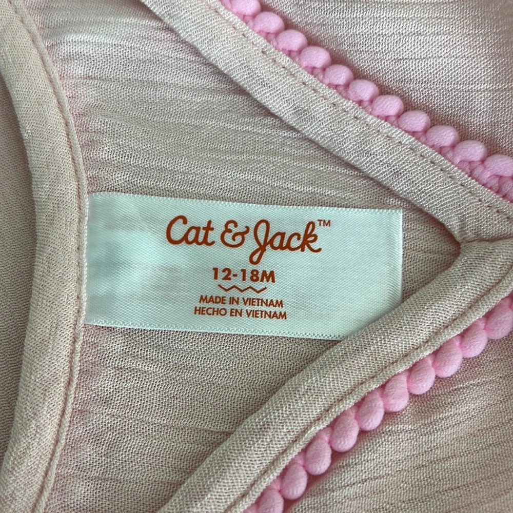 NWT Toddler Girls' Rainbow Cover Up Dress‎ - Cat & Jack™m Rainbow 12-18M